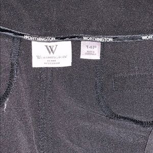 Worthington Shorts - Worthington Womans Black Long Shorts SZ.14P Worthington Shorts - Worthington Womans Black Long Shorts SZ.14P